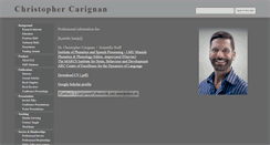 Desktop Screenshot of christophercarignan.com