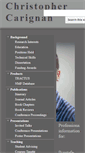 Mobile Screenshot of christophercarignan.com